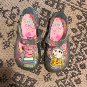 Peppa pig jelly shoes 7